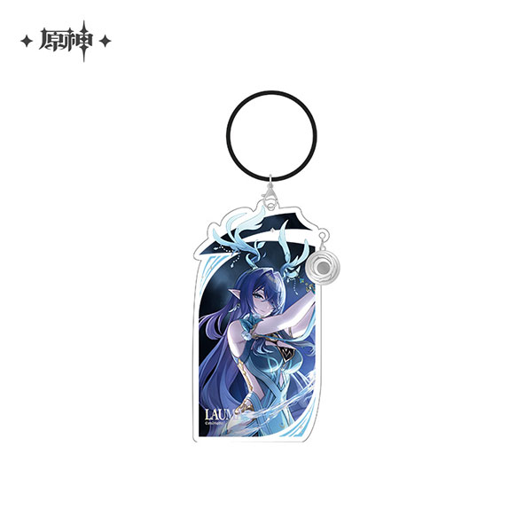 miHoYo Genshin Impact Song of the Welkin Moon Series Acrylic Strap Lauma A Type รูปภาพ 1