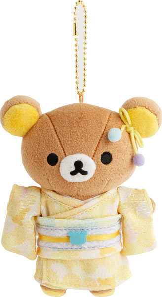 リラックマ KIMONO ぶらさげぬいぐるみ AmiAmi [Character & Hobby Shop] | MV57301 Rilakkuma Burasage Plush