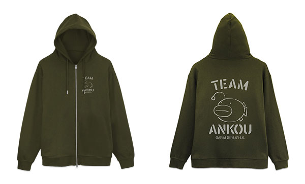 COSPA Girls und Panzer das Finale Ankou Team Zip Hoodie Ver.3.0 /MOSS-L รูปภาพ 1