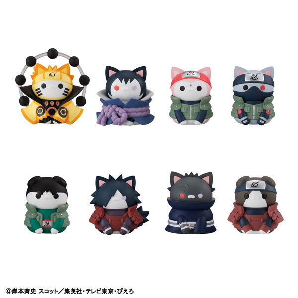 MEGA CAT PROJECT NARUTO Shippuden Nyaruto! LAST BATTLE Arc 8Pack BOX