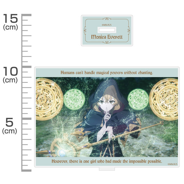 COSPA Secrets of the Silent Witch Monica Everett Visual Acrylic Stand hình ảnh 1