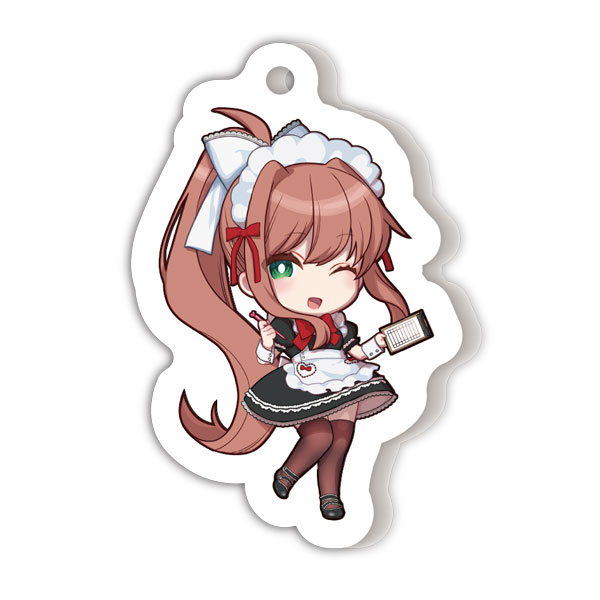 ドキドキ文芸部 モニカ アクリルキーホルダー AmiAmi [Character & Hobby Shop] | 