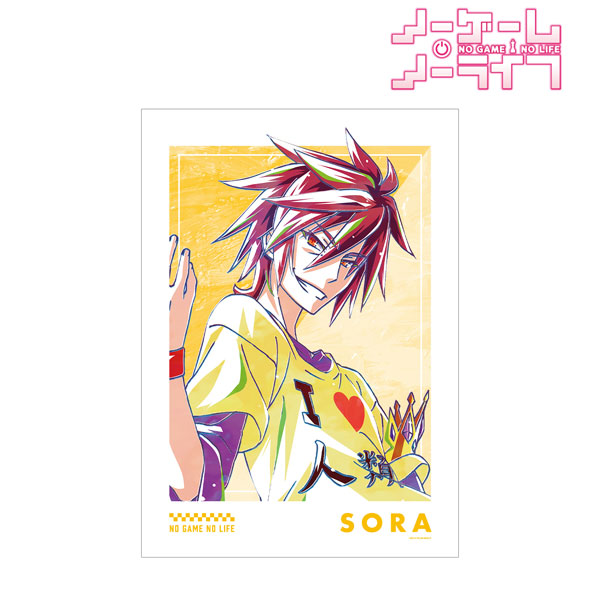 (s)ﾉｰｹﾞｰﾑ･ﾉｰﾗｲﾌ 空 Ani-Art 第2弾 A3ﾏｯﾄ加工ﾎﾟｽﾀｰ