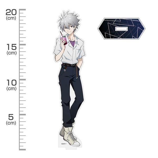 EVANGELION New Illustration Kaworu Nagisa Acrylic Stand (Large) School Uniform Ver.