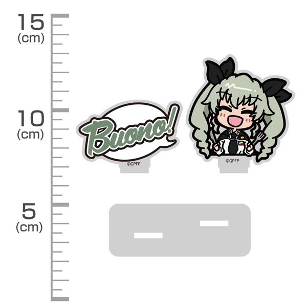 COSPA Girls und Panzer das Finale Anchovy Quote Acrylic Stand รูปภาพ 1