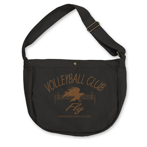 COSPA Haikyuu!! Karasuno High School Volleyball Club Newspaper Bag /BLACK hình ảnh 1