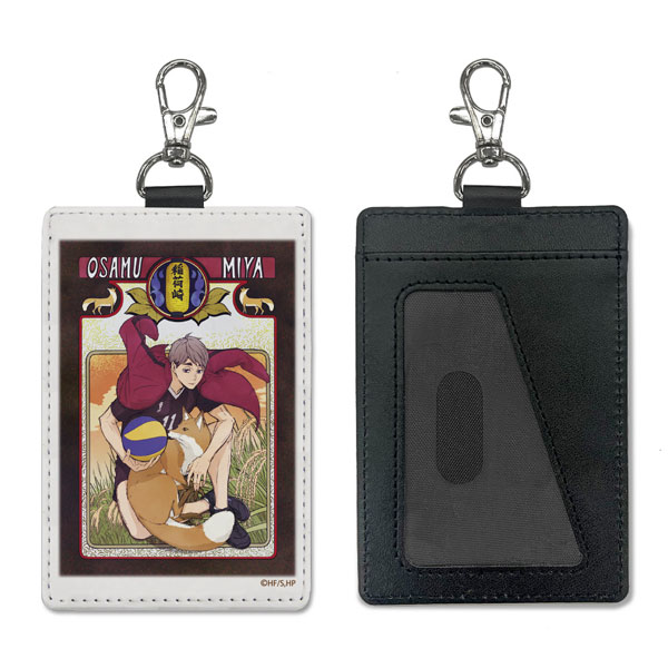 COSPA Haikyuu!! Osamu Miya Pass Case (w/Swivel Snap Hook) Fly High Ver. รูปภาพ 1