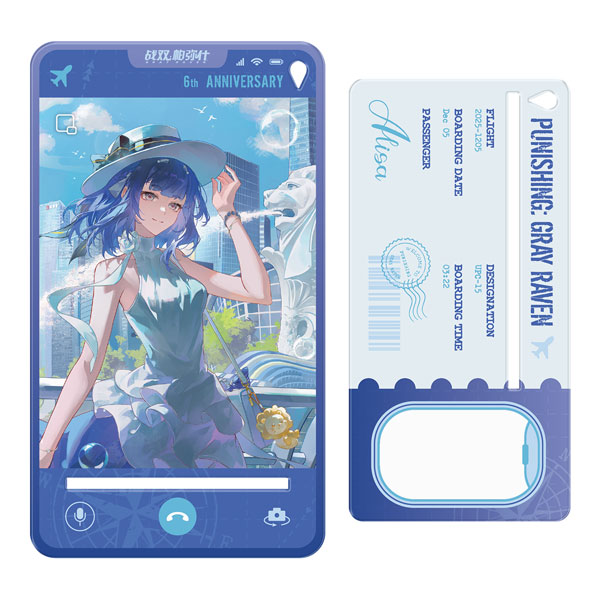 KURO GAMES [Exclusive Sale] Punishing: Gray Raven 6th Anniversary Echoes of Elsewhere Display Standee Alisa