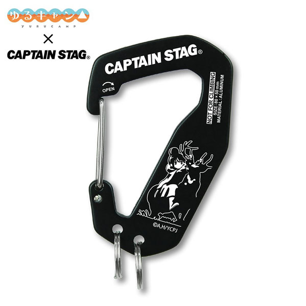 COSPA "Yuru Camp" x CAPTAIN STAG Metal Carabiner รูปภาพ 1