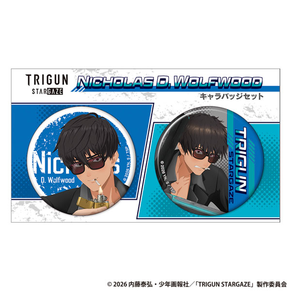 AmiAmi [Character & Hobby Shop] | TRIGUN STARGAZE Chara Badge Set