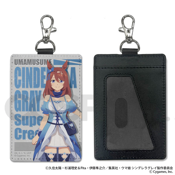 COSPA Anime "Uma Musume Cinderella Gray" Super Creek Pass Case (w/Swivel Snap Hook) รูปภาพ 1