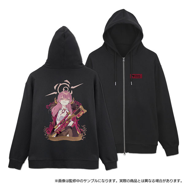 COSPA COSPA DEPOT Exclusive "Blue Archive" Aru Embroidery Zip Hoodie /BLACK-M รูปภาพ 1