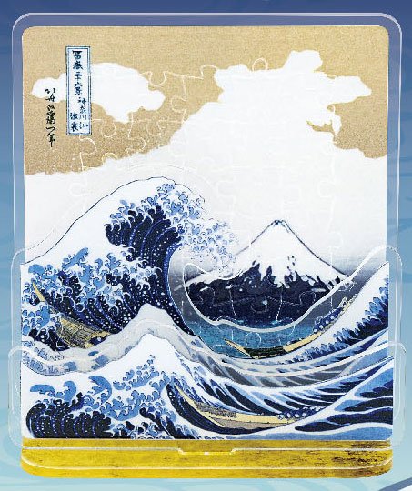 SP-050ｱｸｽﾀﾎﾟｯﾌﾟ 北斎･波間の富士