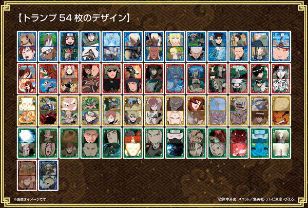 NARUTO-ﾅﾙﾄ- 疾風伝 ｼｰﾝがいっぱいﾄﾗﾝﾌﾟ 忍連合軍篇