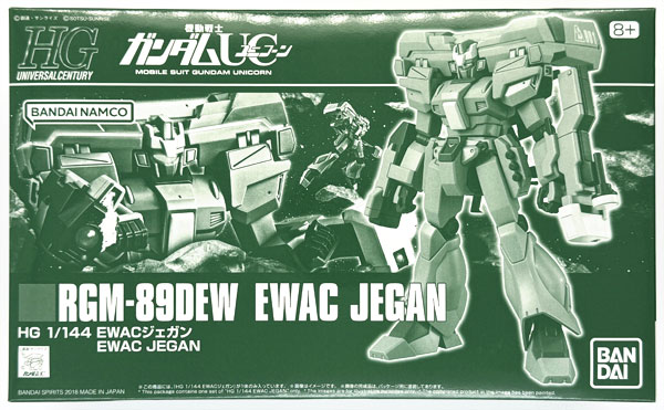 BANDAI SPIRITS HGUC 1/144 RGM-89DEW EWAC Jegan Plastic Model (Hobby Online Shop Exclusive) รูปภาพ 1