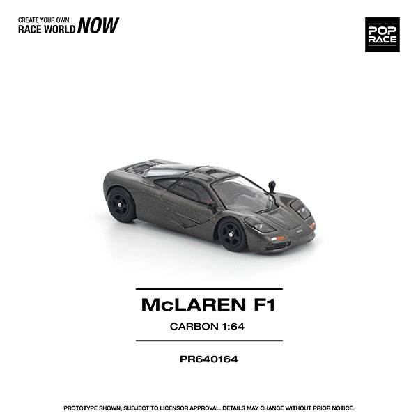 POP RACE 1/64 McLaren F1 Carbon Edition รูปภาพ 1