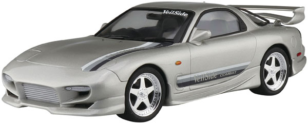 The Tuned Car No.77 1/24 VeilSide Combat Model FD3S RX-7 '91 (Mazda) Plastic Model