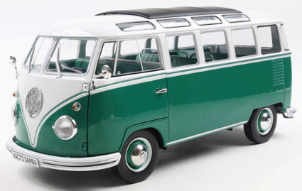 AmiAmi [Character & Hobby Shop] | 1/18 Volkswagen T1 Samba Bus