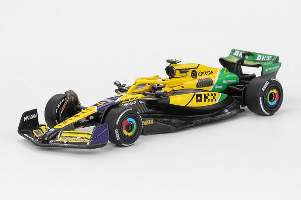 MINI GT 1/64 McLaren F1 MCL38 2024 #4 Monaco Grand Prix Lando Norris รูปภาพ 1