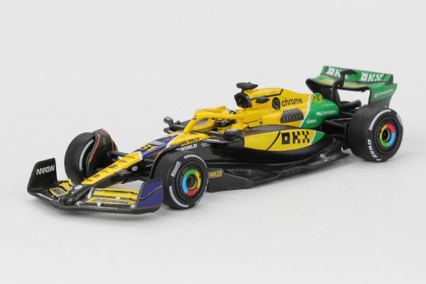 MINI GT 1/64 McLaren F1 MCL38 2024 2nd Place Car #81 Monaco Grand Prix Oscar Piastri 画像 1