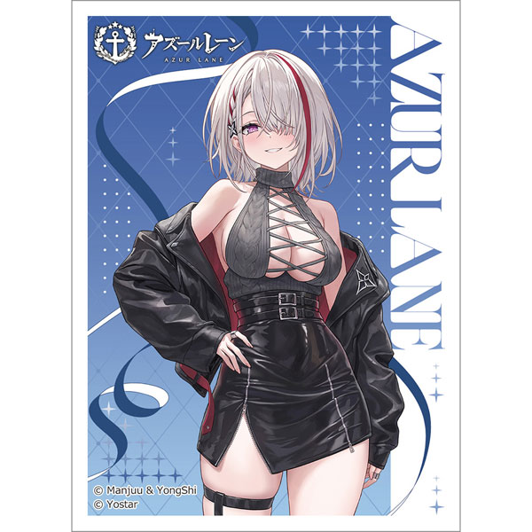 azur lane card sleeves Bushiroad Sleeve Collection HG Vol.2782: - Enterprise Blooming Peony ver. (60-Pack) - Bushiroad the color development has improved dramatically compared to conventional silver Azur Lane Illustrious Card Sleeve