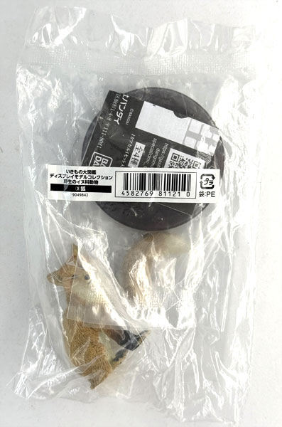 Bandai Ikimono Dai Zukan Display Model Collection Canines in the Wild (3) Fox รูปภาพ 1