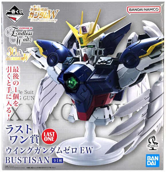 BANDAI SPIRITS Ichiban Kuji Mobile Suit Gundam Wing 30th Anniversary Last One Prize - Wing Gundam Zero EW BUSTISAN (Game-prize) รูปภาพ 1