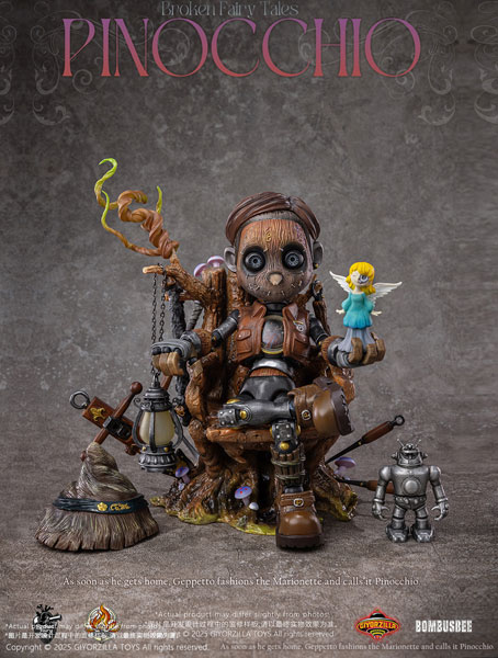 GIYORZILLA TOYS Broken Fairy Tales Pinocchio 1/6 Scale Posable Figure hình ảnh 1