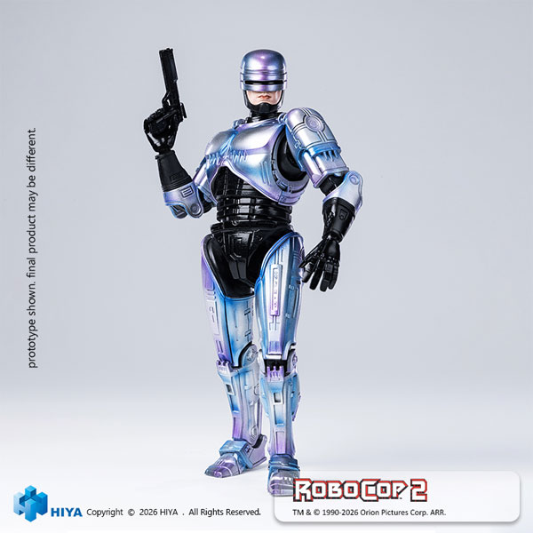Hiya Toys RoboCop 2 1/12 Action Figure Robocop