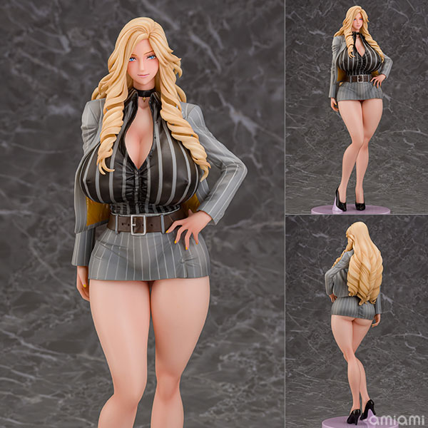 Daiki Kougyou Gal Ane Shachou to Harem Office Nishigori Ai (Grey Suit Ver.) Wholesome Ver. 1/7 Complete Figure