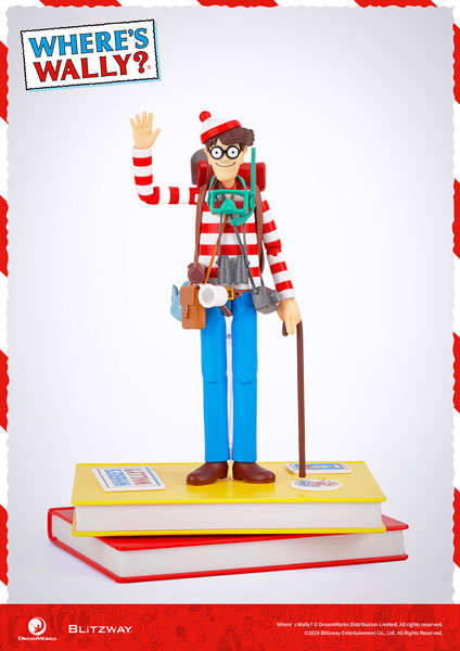 Blitzway Action Figure Wally (from "WHERE'S WALLY?") รูปภาพ 1