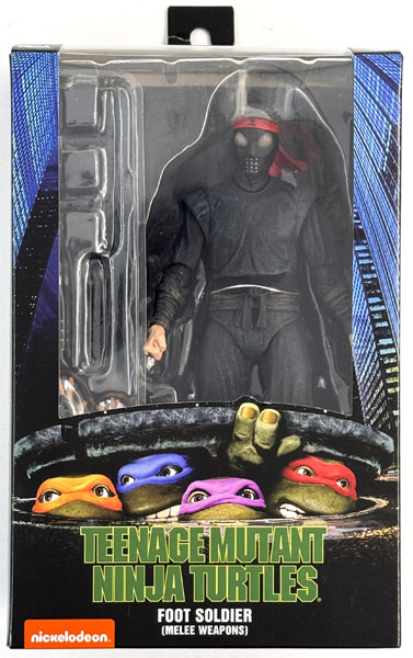 Neca TMNT Teenage Mutant Ninja Turtles Foot Soldier (Melee Weapon) Action Figure รูปภาพ 1