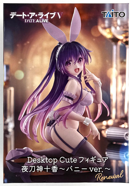 Taito Date A Live V Desktop Cute Figure Tohka Yatogami -Bunny ver.- Renewal (Game-prize)