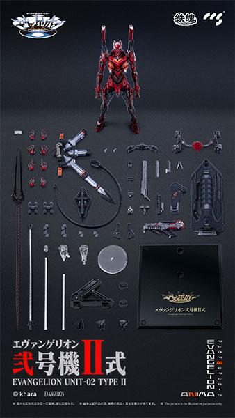 CCSTOYS MORTAL MIND Series Evangelion Unit-02 Type II Alloy Posable Figure