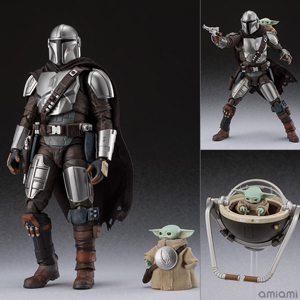 AmiAmi [Character & Hobby Shop] | S.H.Figuarts Mandalorian & Grogu