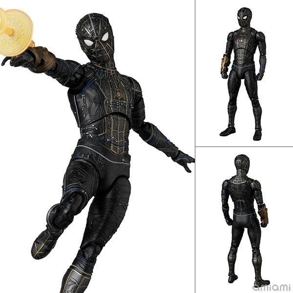 MAFEX SPIDER-MAN BLACK & GOLD SUIT