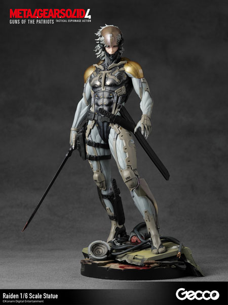 (s)METAL GEAR SOLID 4 GUNS OF THE PATRIOTS 雷電 1/6ｽｹｰﾙｽﾀﾁｭｰ