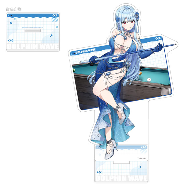 AmiAmi [Character & Hobby Shop] | Dolphin Wave Jumbo Acrylic Stand