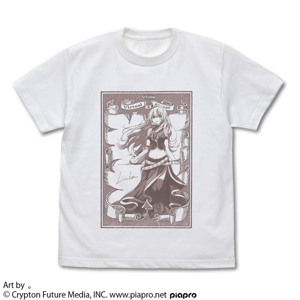 COSPA Megurine Luka T-shirt . Ver. /WHITE-XL รูปภาพ 1
