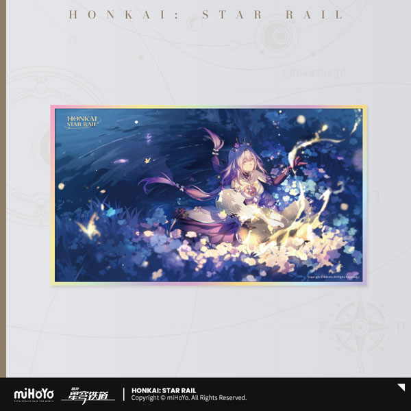 miHoYo Honkai: Star Rail Memories of You Series PET Shikishi Houyou no Ato B Type รูปภาพ 1