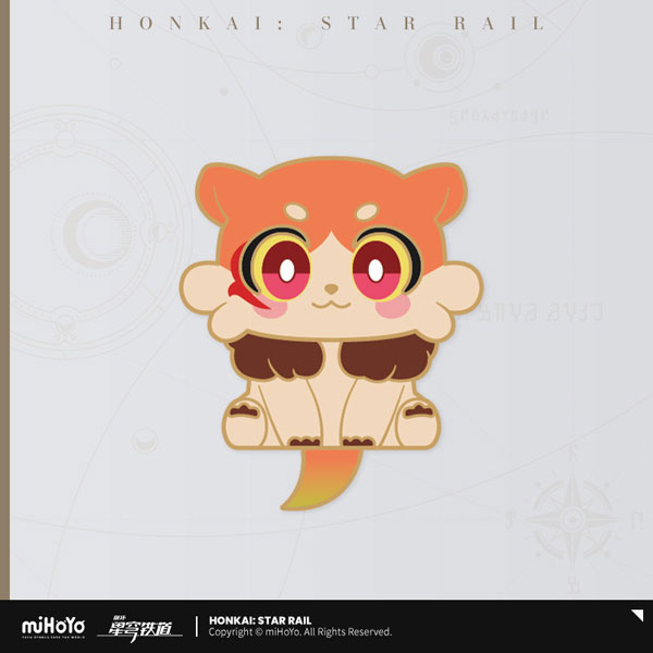 miHoYo Honkai: Star Rail Awooo Series Chimera Metal Badge Fig Stew รูปภาพ 1