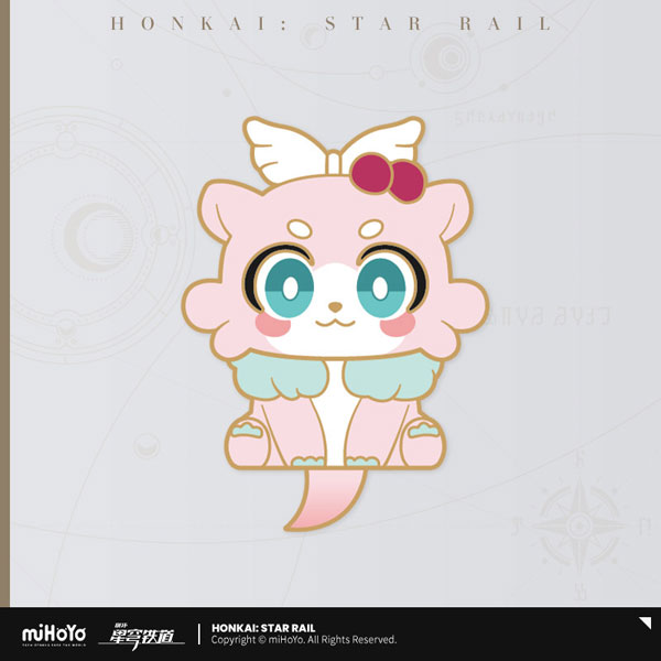 miHoYo Honkai: Star Rail Awooo Series Chimera Metal Badge Krenabis image 1