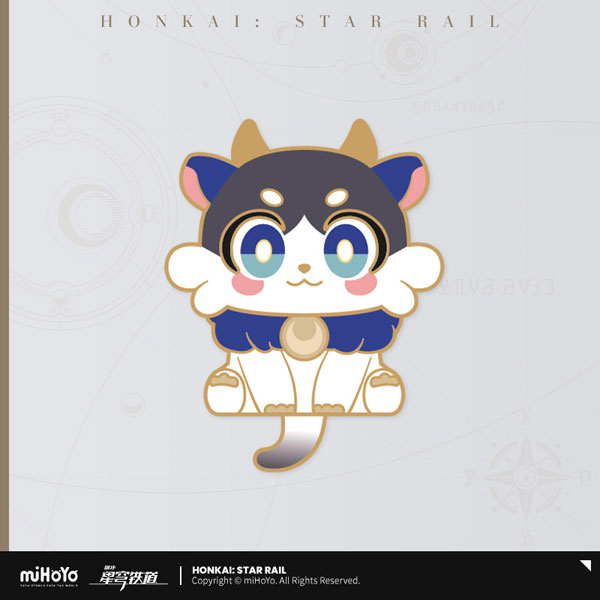 miHoYo Honkai: Star Rail Awooo Series Chimera Metal Badge Master Cat-Thief รูปภาพ 1