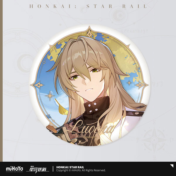 miHoYo Honkai: Star Rail Seikai Keiga Series Tin Badge Luocha รูปภาพ 1