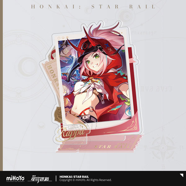miHoYo Honkai: Star Rail Seikai Keiga Series Acrylic Stand Rappa รูปภาพ 1