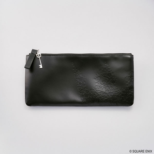 Kingdom Hearts / Stationary Flat Pencil Case Black
