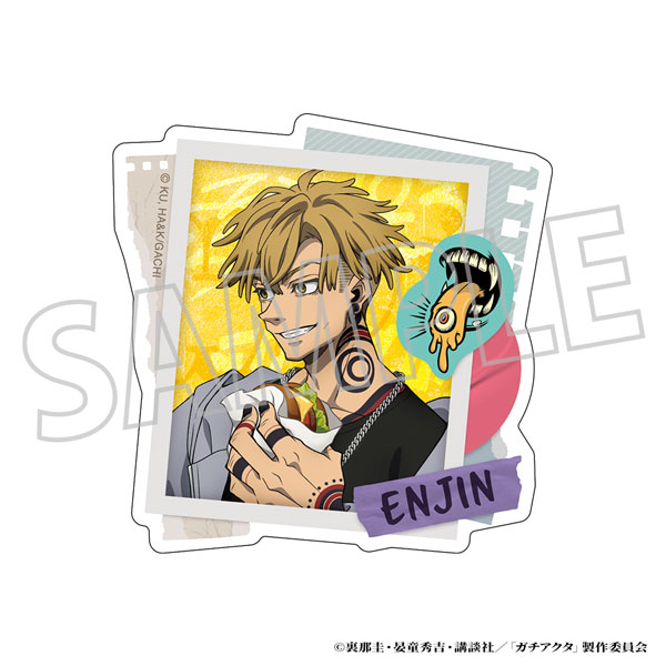 神迅 JIN-JIN　emichika@プロフィール確認　0604 AmiAmi [Character & Hobby Shop] | Gachiakuta Sticker Enjin(Released)