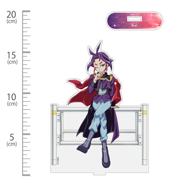 AmiAmi [Character & Hobby Shop] | Yu-Gi-Oh! ARC-V New Illustration Yuri  Acrylic Stand (Large) Off Mode Duelist Ver.(Released)