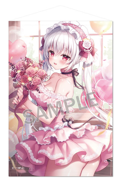 Brendream Mitsuba Choko B2 Wall Scroll Happy Celebration Kyuuketsuki-chan รูปภาพ 1