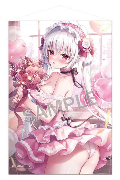 Brendream Mitsuba Choko B2 Wall Scroll Happy Celebration Kyuuketsuki-chan ExtraEdition รูปภาพ 1